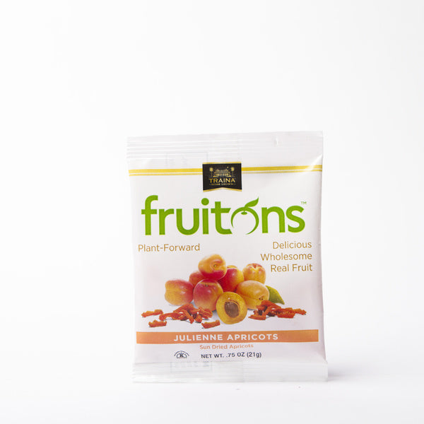 36-PACK OF APRICOT DRIED STRIP FRUITON