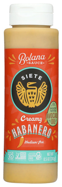 8-PACK OF Sauce Habanero Siete 8.5 oz
