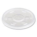 1000-PACK OF Lid Plastic Dart 10SL Translucent Plastic Cold Cup Lids for 10 oz. Cups - 1000 Count Carton