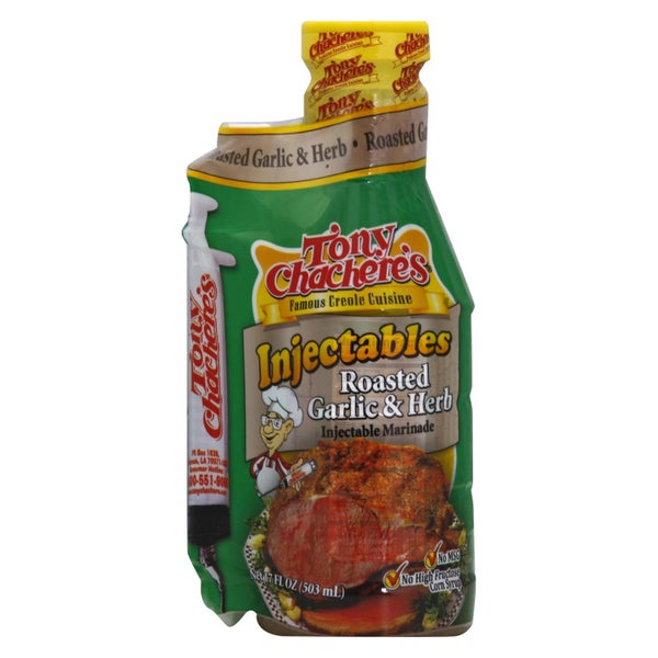 6-PACK OF Sauce Roasted Garlic Herb Tony Chachere's Creole 17 oz