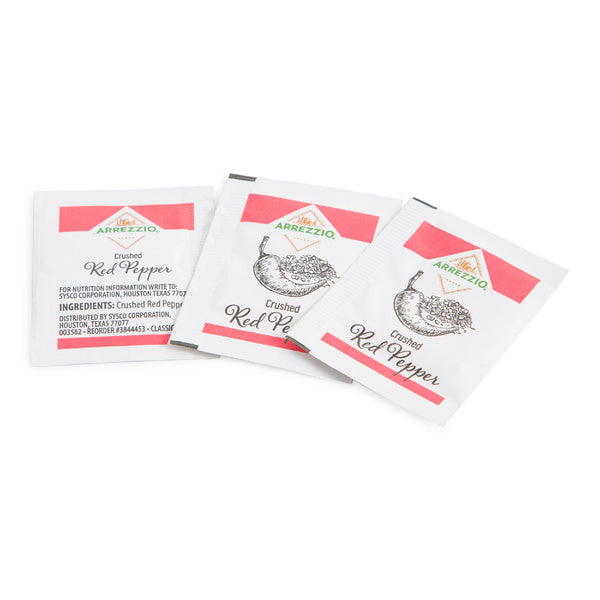 500-PACK OF SPICE PEPPER RED CRUSHD PACKET