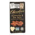 12-PACK OF CHOCOLATE BAR ALMOND SEA SALT DARK
