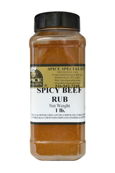 12-PACK OF Spicy Beef Rub - 12 Pack of 1 lb. Containers