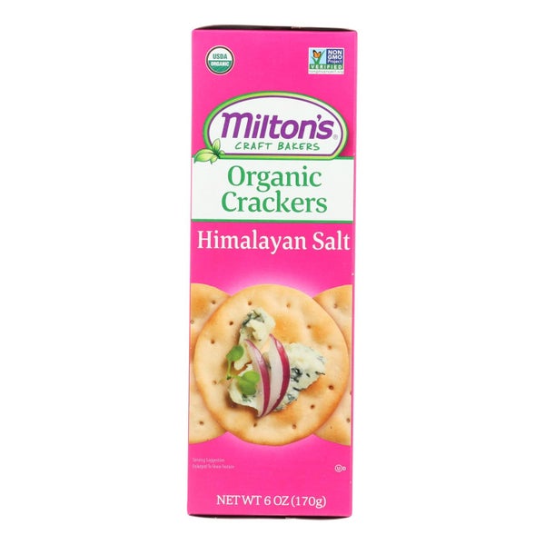 8-PACK OF Cracker Crisp Salt Miltons 6 oz