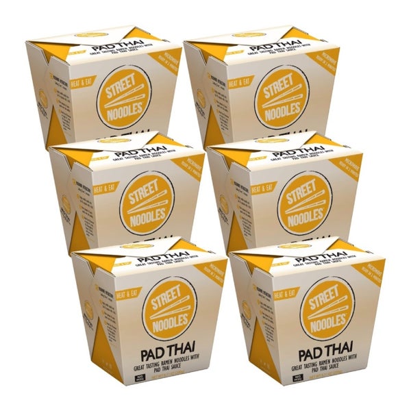 6-PACK OF Noodle Ramen Pad Thai Sauce Street Noodles 8.11 oz