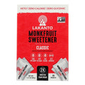 8-PACK OF SUGAR SUBSTITUTE MONKFRUIT SWEETENER CLASSIC