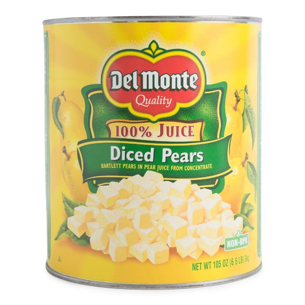 6-PACK OF PEAR DICED IN JUICE