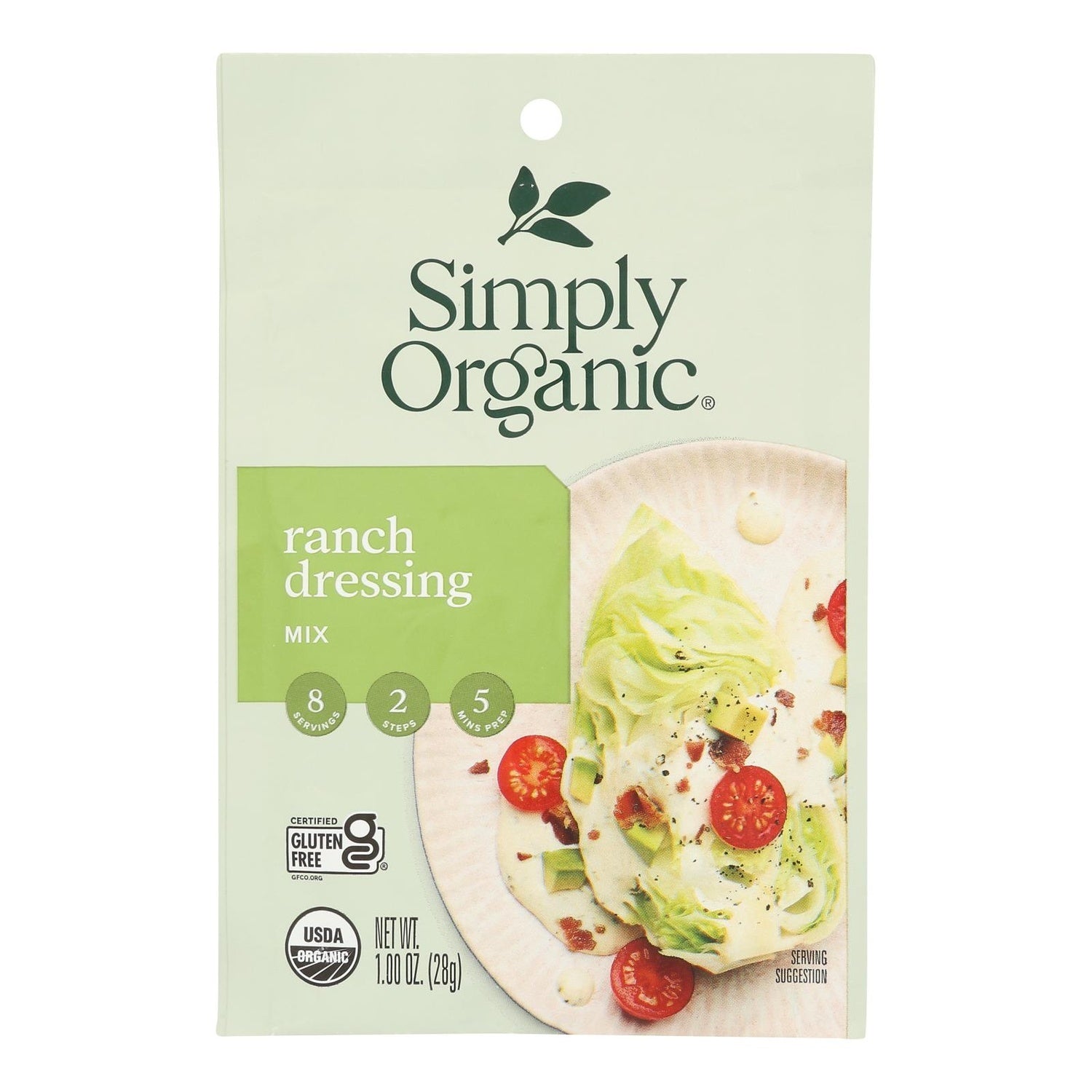 12-PACK OF DRESSING RANCH GLUTEN FREE
