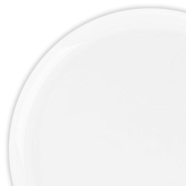 12-PACK OF Plate Salad 8.5" White Flat