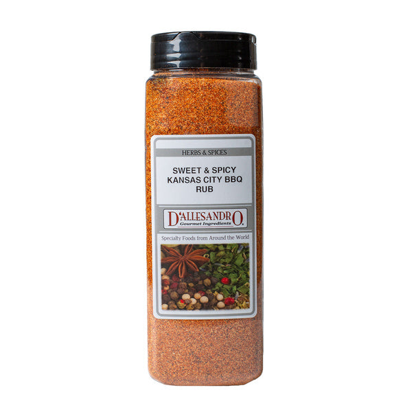 1-PACK OF SEASONING RUB BBQ KC SWT SPICY