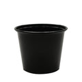2500-PACK OF Cup Sauce Karat 5.5oz PP Plastic Portion Cups - Black - 2,500 ct
