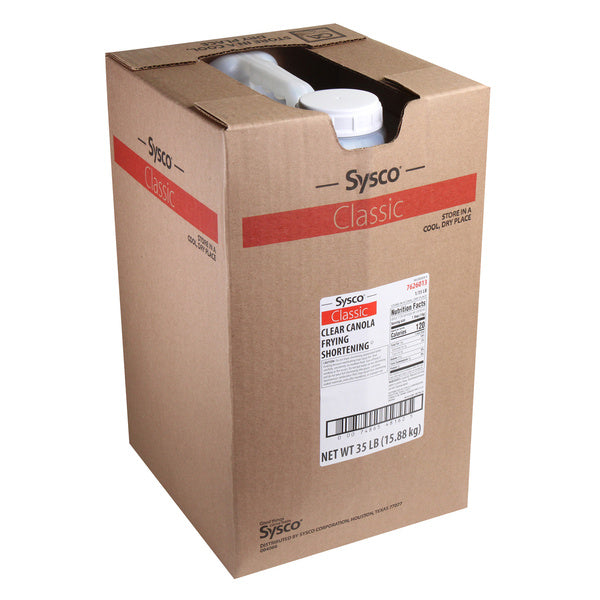 1-PACK OF SHORTENING FRY CANOLA CLR ZTF