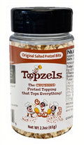48-PACK OF Dessert Toppings Pretzel Bits Original Salted Topzels, Pretzel Pete