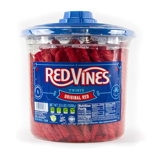 4-PACK OF Original Red Twists Licorice American Licorice Co, 4 - 3.5 Lb