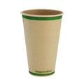 1000-PACK OF CUP HOT COMPOSTABLE PAPER 16 OZ DISPOSABLE