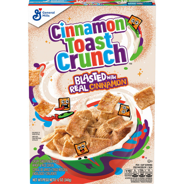 12-PACK OF CEREAL CINN TOAST CRCH