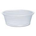 2500-PACK OF Container Food Dart 150PC 1.5 oz. Conex Complements Portion Cups - Translucent Medical and Food Containers (2500 per Carton)