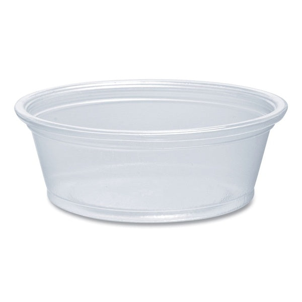 2500-PACK OF Container Food Dart 150PC 1.5 oz. Conex Complements Portion Cups - Translucent Medical and Food Containers (2500 per Carton)