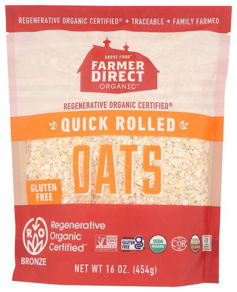 6-PACK OF Oat Quick Farmer Direct O 16 oz