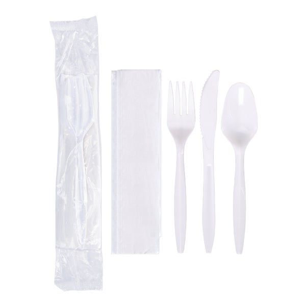 1-PACK OF KIT CUTLERY K/F/S 2-PLY NAP