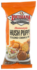 12-PACK OF HUSHPUPPY MIX HOMESTYLE SEASONED CORNMEAL 7.5 OUNCE - CASE OF 12