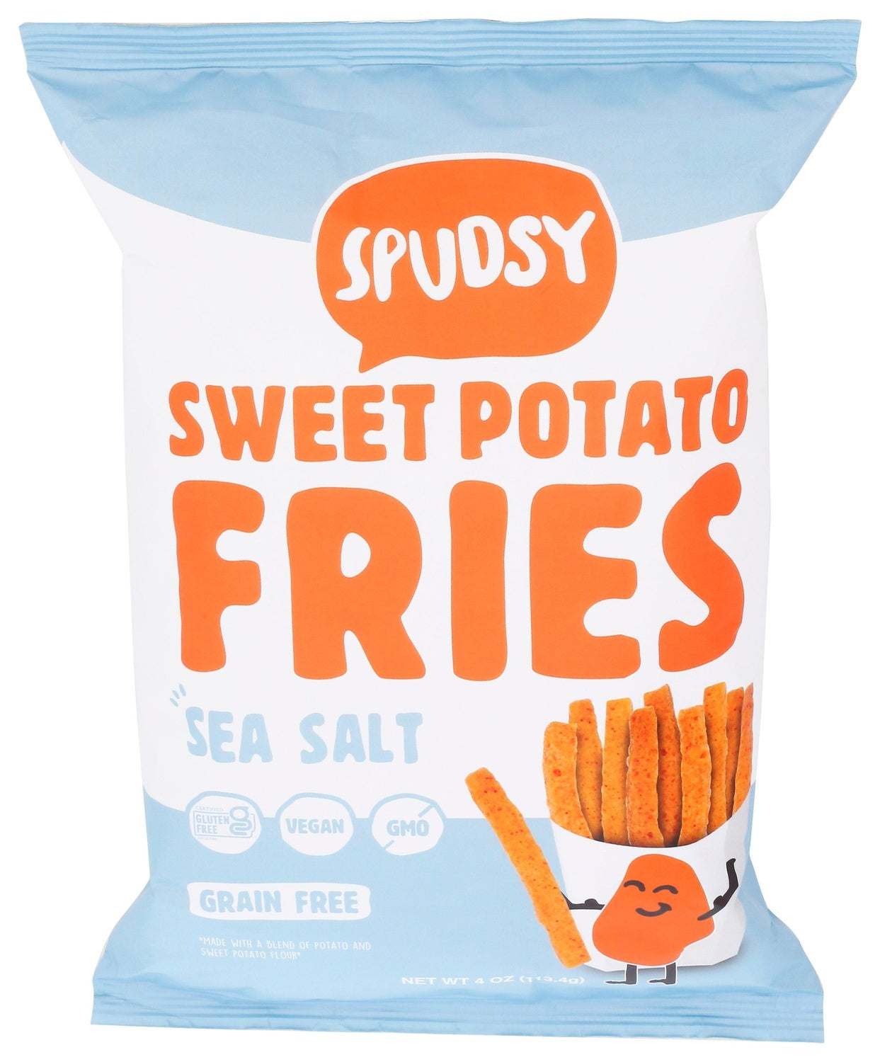 12-PACK OF SNACK VEGETABLE SWEET POTATO FRIES, SEA SALT