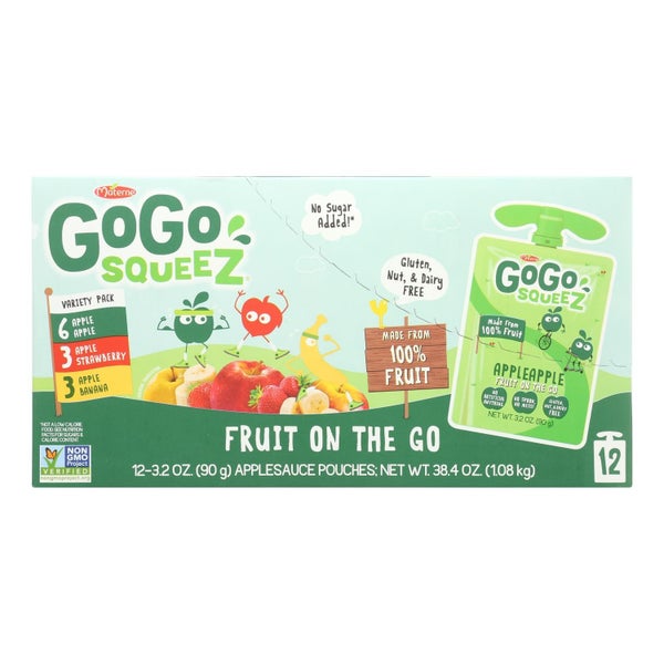 72-PACK OF APPLESAUCE VARIETY
