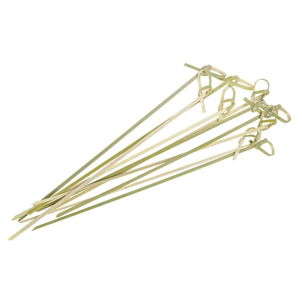 5000-PACK OF Skewer Bamboo Karat Earth 7" Bamboo Knot Skewer - 5,000 pcs