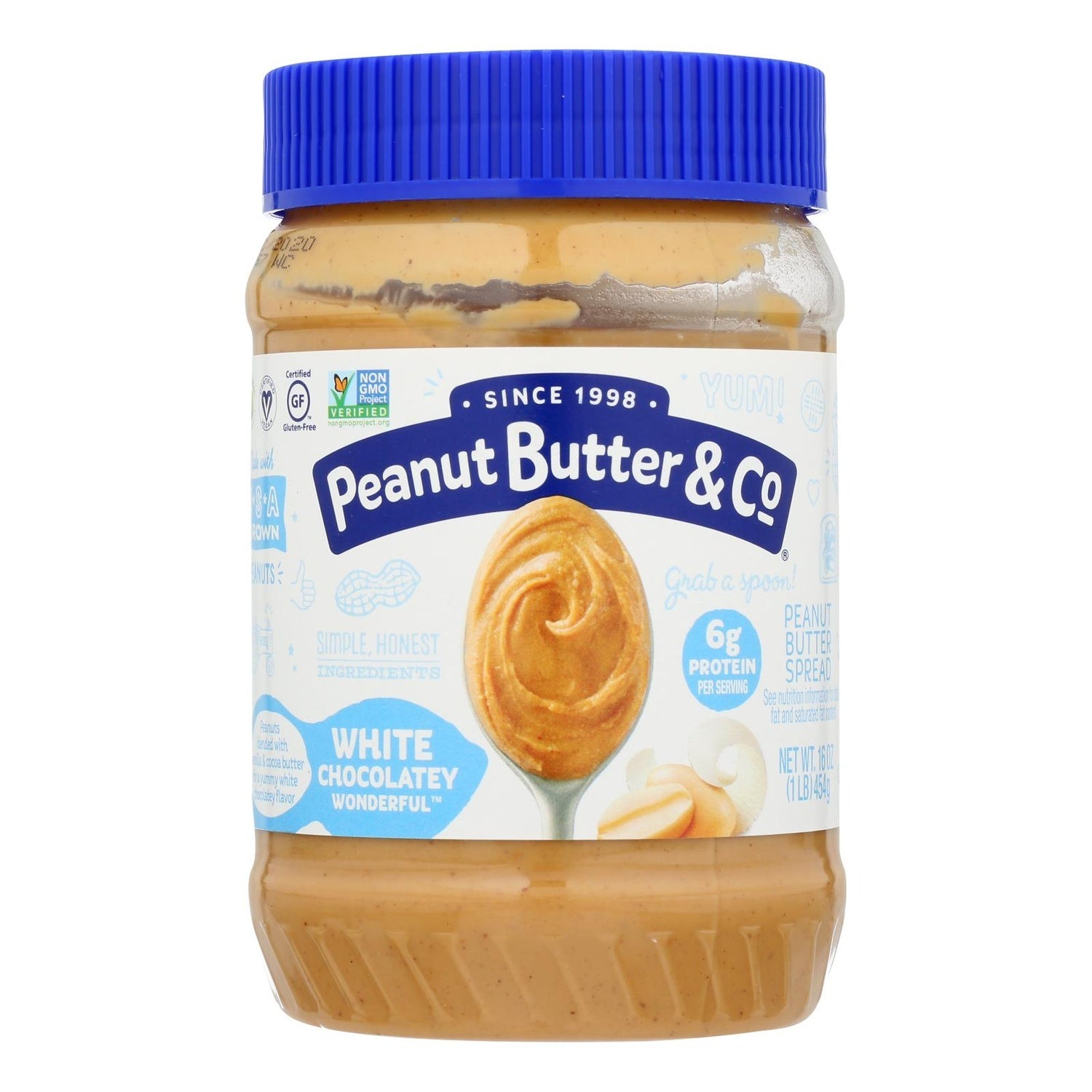 6-PACK OF PEANUT BUTTER WHITE CHOCOLATEY WONDERFUL