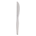 1000-PACK OF Dixie KH017 Heavyweight Clear Polystyrene Cutlery Knives - 1000 Count Carton for Durable Dining