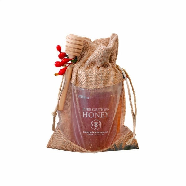 24-PACK OF Honey Min Holiday Gift Bag (Seasonal ships Aug thru Dec), Pure Southern Honey