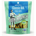 12-PACK OF Classic Dill Pickle Chips Single Serve Pouch Suckerpunch Gourmet, 12 - 3.4 Fo