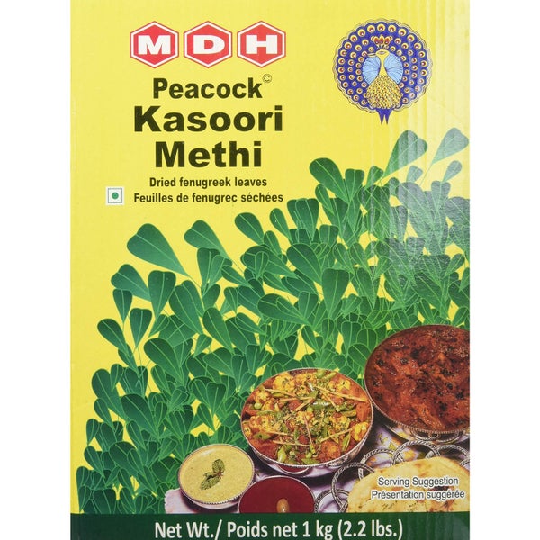 6-PACK OF Spice Leaves Mdh Methi Leaves 6x1000gm