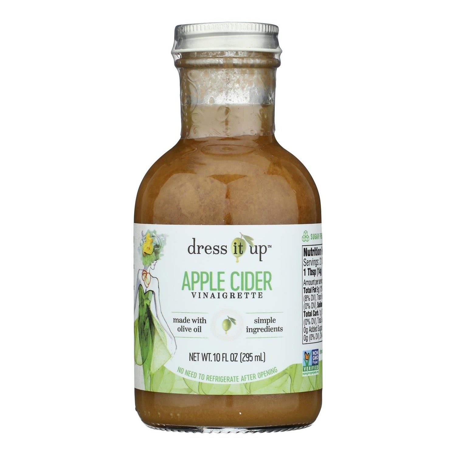 6-PACK OF VINAIGRETTE ISLAND APPLE CIDER