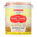6-PACK OF Frosting White Confetti Pop Buttercream Miss Jones Baking Co 11.98 oz