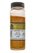 12-PACK OF Caribbean Rub - 12 Pack of 1 lb. Containers