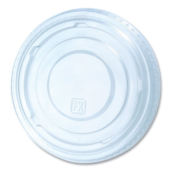 1000-PACK OF Lid Plastic Eco-Friendly Fabri-Kal LKC1624F Clear Plastic Cold Drink Lids for 16 oz to 24 oz Cups - 1000 Count