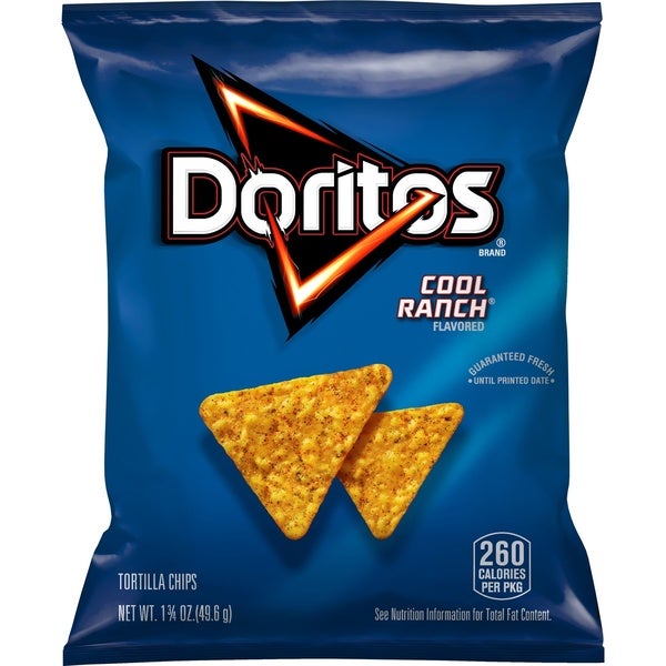 64-PACK OF CHIP TORTILLA COOL RANCH LSS