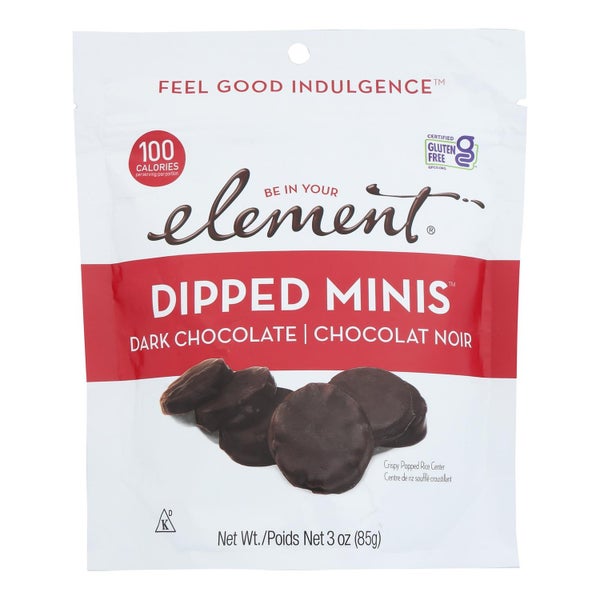 8-PACK OF Rice Cake Dark Chocolate Element 3 oz