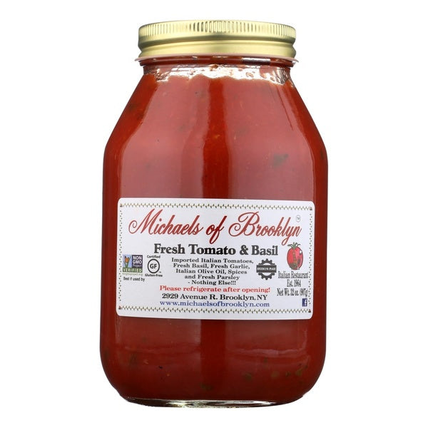 6-PACK OF SAUCE PASTA FRESH TOMATO AND BASIL