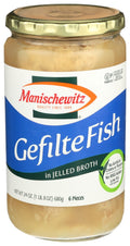 6-PACK OF FISH GEFILTE IN JELLED BROTH