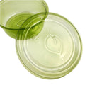 2000-PACK OF Container To Go Vegware Compostable PLA Lids for 2-4 oz Portion cups w/ Green Tint | 2000 count
