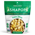 6-PACK OF AshaPops Vegan Cheese Popped Water Lily Seeds 1oz 6-Pack