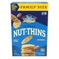 6-PACK OF Nut-Thins Crackers Original Family Size Blue Diamond, 6 - 7.7 Oz