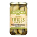 6-PACK OF Pickle Dill No Frills Yee-Haw Pickle Company 24 oz