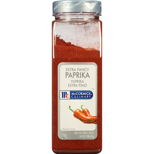 6-PACK OF Extra Fancy Paprika Mccormick Culinary, 6 - 16 Oz