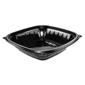 252-PACK OF Bowl Plastic Dart B32SB PresentaBowls Pro - Durable 32 oz. Black Plastic Square Bowls (8.5" x 8.5" x 2") - Perfect for Takeout and Delivery (4 Pack)
