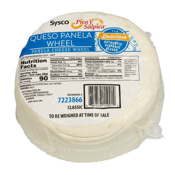 4-PACK OF CHEESE QUESO PANELA WHEEL