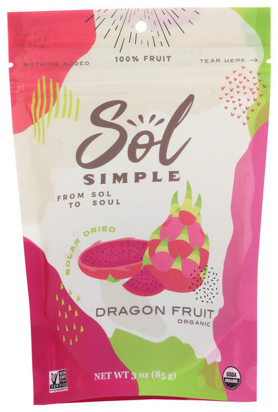 6-PACK OF SNACK FRUIT DRAGON FRUIT 3 OUNCE - CASE OF 6