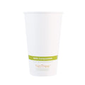 1000-PACK OF World Centric CUSU20 20 oz. NoTree Paper Hot Cups - Natural (1000/Carton)